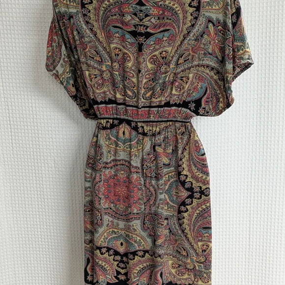 Angie Paisley Print Dress. M - Picture 3 of 9